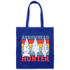 Arrowhead Vintage Style, Arrowhead Hunter, Arrowhead Hunting Canvas Tote Bag