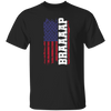 Braap - Motocross Dirt Bike, Enduro Patriotic, American Flag Unisex T-Shirt