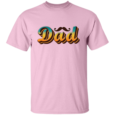 Retro Gift For Dad, With Black Beard, Father's Day Gift Unisex T-Shirt