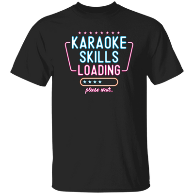 Retro Karaoke Lover Gift, Karaoke Skills Loading, Please Wait Unisex T-Shirt