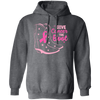 Give Cancer The Boot, Boots For Cancer, Awareness Cancer Pullover Hoodie