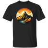 Love Moountain, Best Landscape, Love Sunset, Mountain With Sunset Unisex T-Shirt