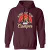 Like To Camp, King Of The Camper, Campsite Holiday Best Gift Pullover Hoodie