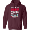 Diving Love Gift, Diver Sea Deep, The Deeper You Go, The Better It Feels Pullover Hoodie