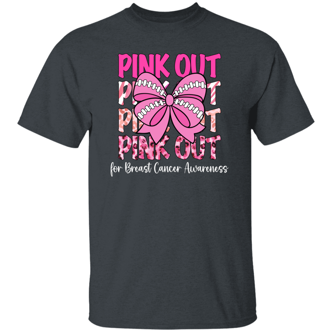 Pink Out For Breast Cancer Awareness, Tackle Cancer, Breast Cancer Awareness Unisex T-Shirt