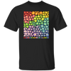 Celebrate Minds Of All Kinds, Colorfull Flower Unisex T-Shirt