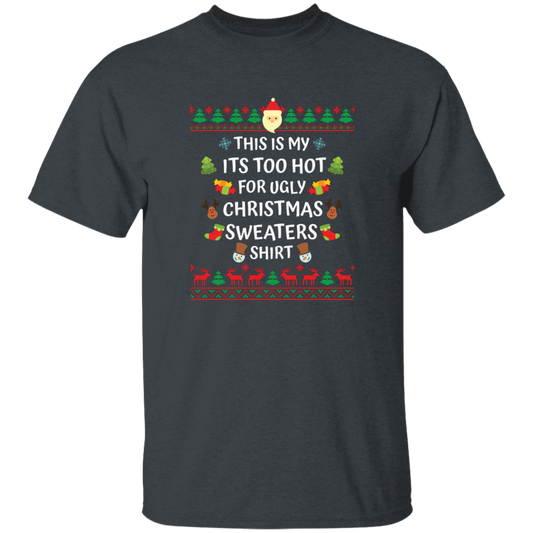 This Is My Christmas, Merry Christmas, Santa Pattern Unisex T-Shirt