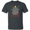 This Is My Christmas, Merry Christmas, Santa Pattern Unisex T-Shirt