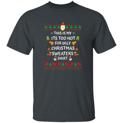 This Is My Christmas, Merry Christmas, Santa Pattern Unisex T-Shirt