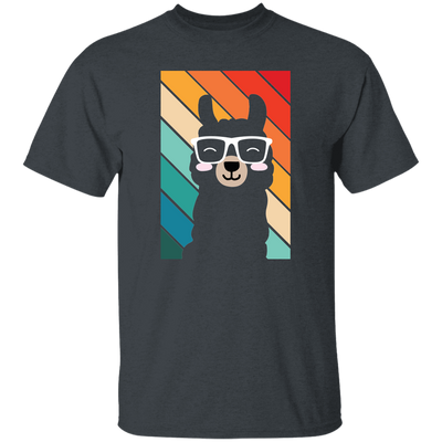 Llama Silhouette, Retro Llama, Funny Llama Unisex T-Shirt