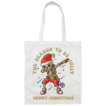 Horror Christmas, Halloween Mixed Christmas, Merry Xmas Canvas Tote Bag