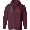 Peace Love Kitchen Boss, Kitchenboss, Love Chef, Pampered Chef Pullover Hoodie