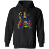 Metal Rock Music Lead Colors, Electric Guitar, Musician Player, Colorful Guitar, Guitarist Pullover Hoodie