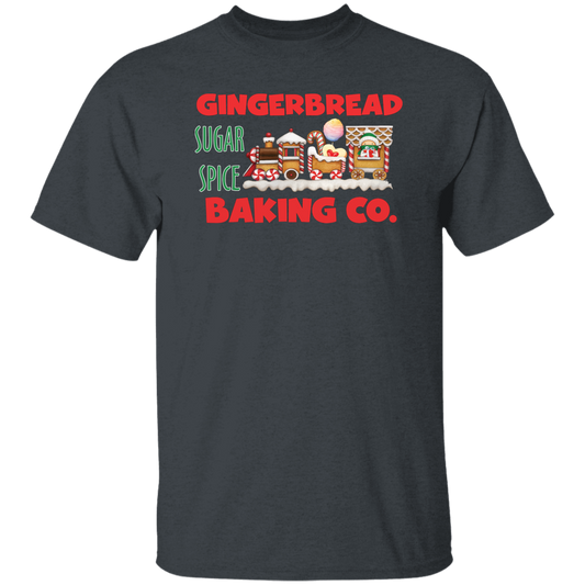 Gingerbread Baking Company, Sugar Spice, Sweet Gingerbread, Merry Christmas, Trendy Christmas Unisex T-Shirt
