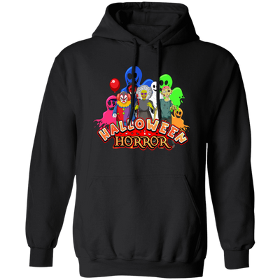 Halloween Horror, Ghosts In Halloween Party Pullover Hoodie