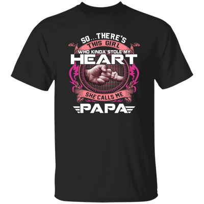 Daughter And Dad, She Calls Me Papa, My Best Daughter, Love Daughter Unisex T-Shirt