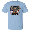 Trump 2024, Eagle American, PTSD American, American Flag Unisex T-Shirt