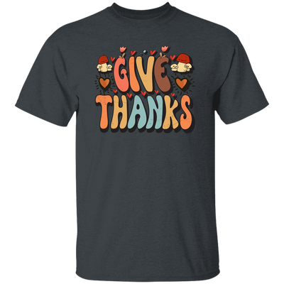 Give Thanks, Thanksgiving's Day, Thankful Design Unisex T-Shirt