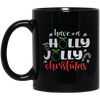 Have A Holly Jolly, Glitter Christmas, Blink Christmas, Merry Christmas, Trendy Christmas Black Mug