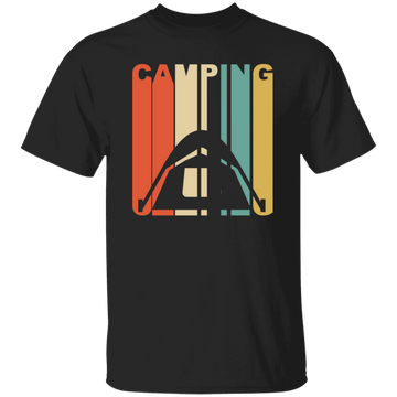 Camping Graphic Vintage, Gift For Camping Lover, Hiking Lover Retro Style Unisex T-Shirt