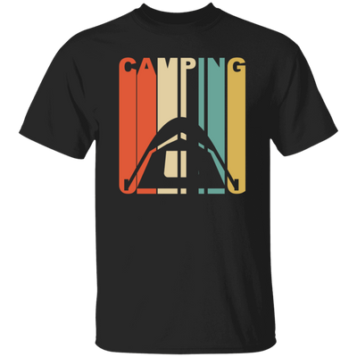 Camping Graphic Vintage, Gift For Camping Lover, Hiking Lover Retro Style Unisex T-Shirt