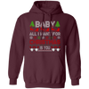 Baby, All I Want For Christmas Is You, Retro Xmas, Love Christmas, Merry Christmas, Trendy Christmas Pullover Hoodie