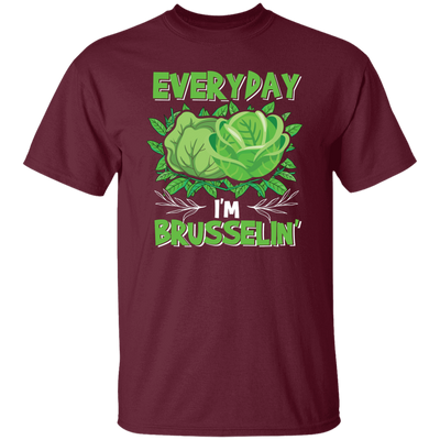 Everyday I'm Brusseling, Love Brussel, I'm A Vegan Unisex T-Shirt