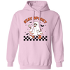 Stay Spooky, Happy Halloween, Cute Boo, Groovy Boo, Trendy Halloween Pullover Hoodie