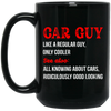 Love Car, Car Guy Definition Mechanic, Car Lover Distressed Black Mug