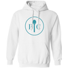 Pampered Logo, Love Pampered, Chef Logo, Love Chef Pullover Hoodie