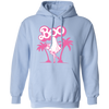 Maliboo, Ghost Boo, Ghost Pink, Pinky Ghost, Woman Boo Pullover Hoodie