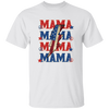 Mama American, Flash American, Peace And Star American Unisex T-Shirt