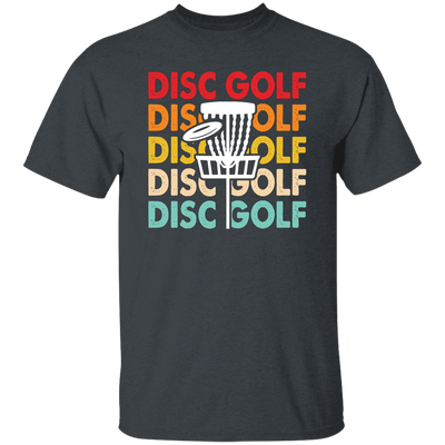 Disc Golf Game, Retro Disc Golf, Through The Disc To The Basket Unisex T-Shirt