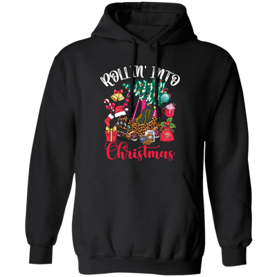 Rollin Into Christmas Little Tikes, Love Xmas Season, Christmas Gift Pullover Hoodie