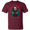 The Season To Be Jolly, Merry Christmas, Trendy Christmas, Skeleton Santa Unisex T-Shirt