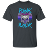 Music Rock, Skull Punks, Skeleton Lover, Punkrocker Gift, Best Rock Gift Unisex T-Shirt