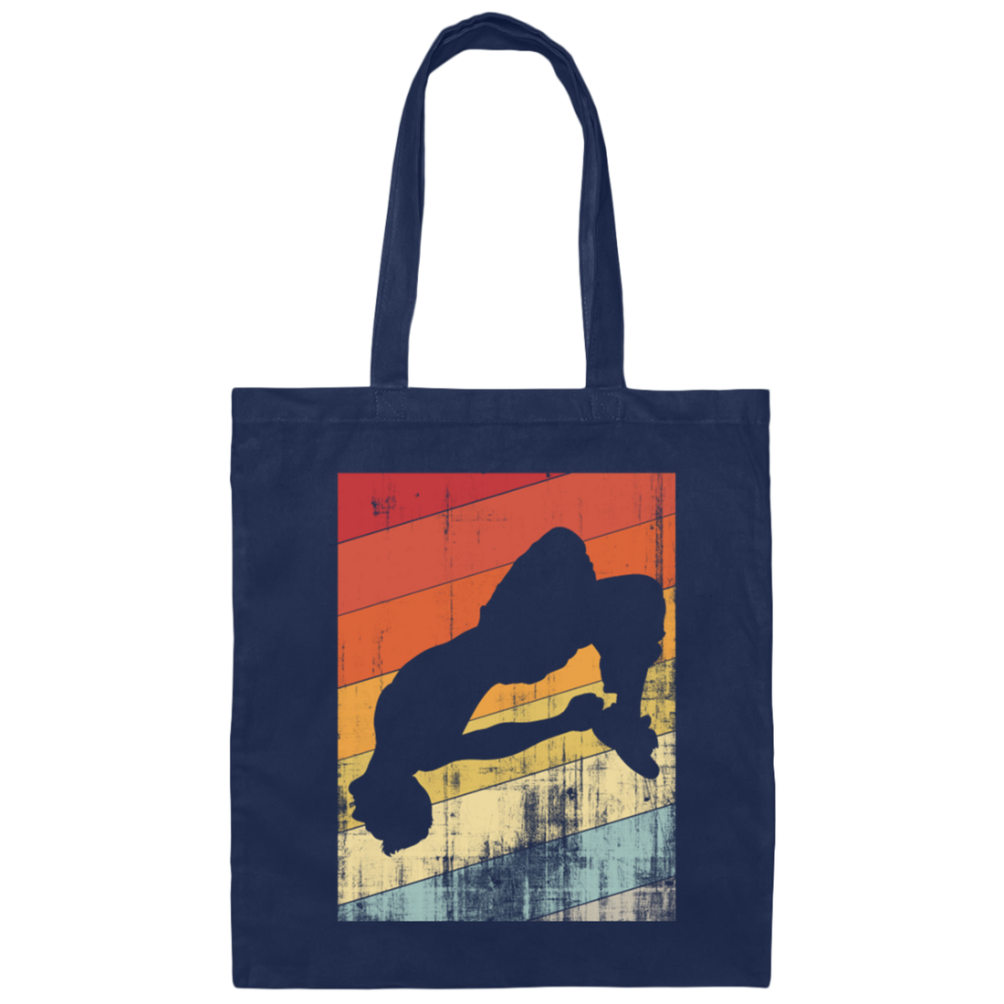 Skirter Motif, Great Gift Parkour, Freerunning For Parkour, Freerunners Lover Vintage Canvas Tote Bag