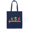 Bowling Lover, Retro Bowling Lover Gift Canvas Tote Bag