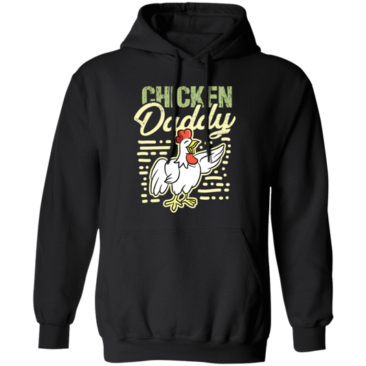 Farming, Farm Chicken, Daddy Farmer Agriculture Pullover Hoodie