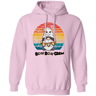 Boo Boo Crew, Halloween Retro, Cute Boo Halloween Pullover Hoodie