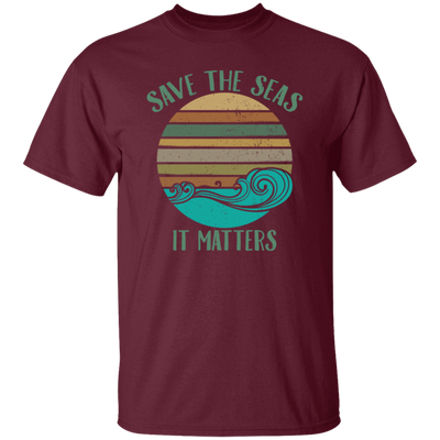 Environmentalist Ocean Awareness, Save The Seas, It Matters, Our Seas Unisex T-Shirt