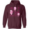 Radiate Positivity, Groovy Smile Face, Radiate Positivity Energy Pullover Hoodie