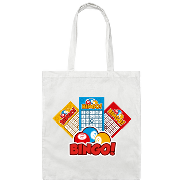 My Lucky Ticket, Lucky Prize, Holler For Bingo, Love Bingo Canvas Tote Bag