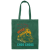 Never Too Old For Trains Railroad Canvas Tote Bag