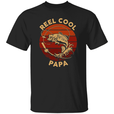 Cool Papa Love Fishing, Ocean Papa, Retro Gift For Papa, Love Fishing Unisex T-Shirt