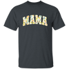 Mama Gift, Floral Mama, Mama Varsity, Mama Design, Mother's Day-yellow Unisex T-Shirt
