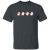 Funny Santa, Mini Santa Face, Merry Christmas, Trendy Christmas Unisex T-Shirt