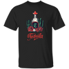 Tequila Bottle, Wine Bottle Central Cactus Forest Unisex T-Shirt