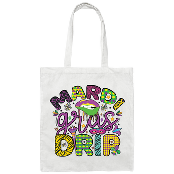 Mardi Gras Drir, Mardi Gras Holiday, Mardi Gras Day Canvas Tote Bag
