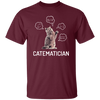 Catematician, Real Cat, Cat Love Math, Mathematics Unisex T-Shirt